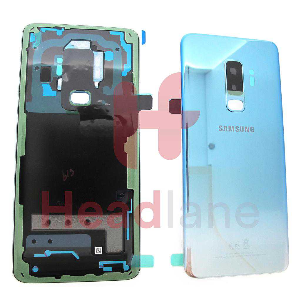 Samsung SM-G965F Galaxy S9+ Single SIM Battery Cover - Polaris Blue ...